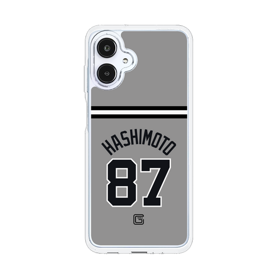スリムプロテクションケース［ 読売ジャイアンツ - #87 HASHIMOTO - ビジター ］