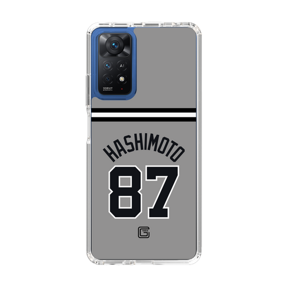 スリムプロテクションケース［ 読売ジャイアンツ - #87 HASHIMOTO - ビジター ］