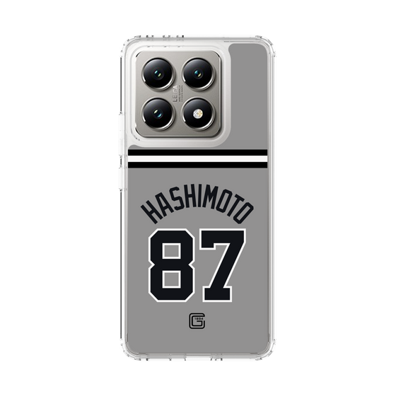 スリムプロテクションケース［ 読売ジャイアンツ - #87 HASHIMOTO - ビジター ］