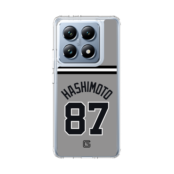 スリムプロテクションケース［ 読売ジャイアンツ - #87 HASHIMOTO - ビジター ］