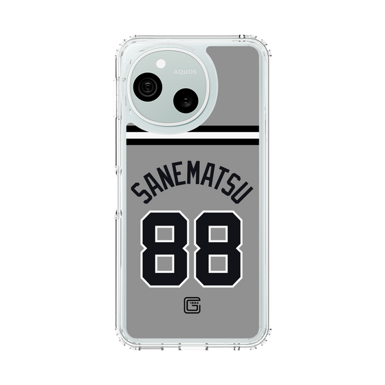 スリムプロテクションケース［ 読売ジャイアンツ - #88 SANEMATSU - ビジター ］