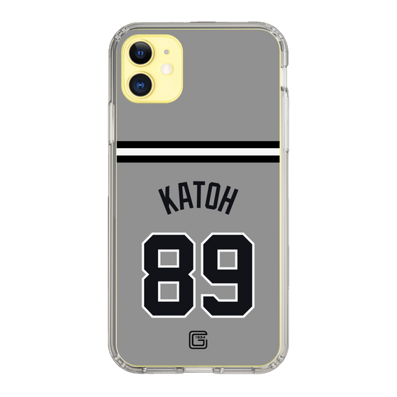 スリムプロテクションケース［ 読売ジャイアンツ - #89 KATOH - ビジター ］