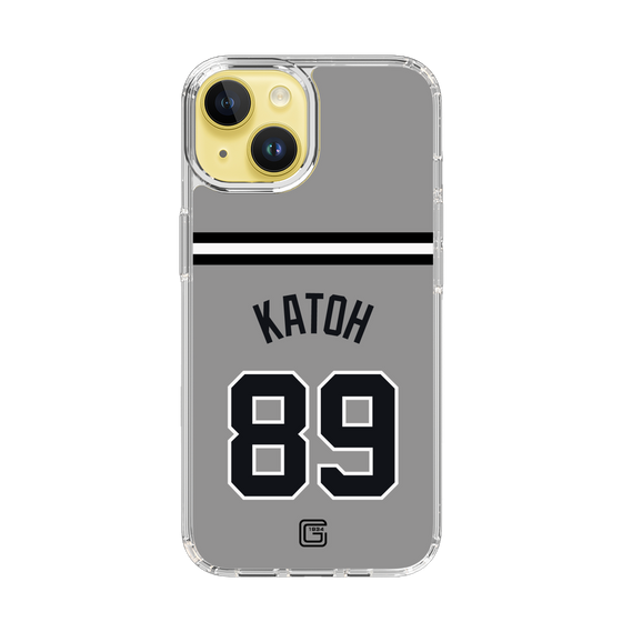 スリムプロテクションケース［ 読売ジャイアンツ - #89 KATOH - ビジター ］