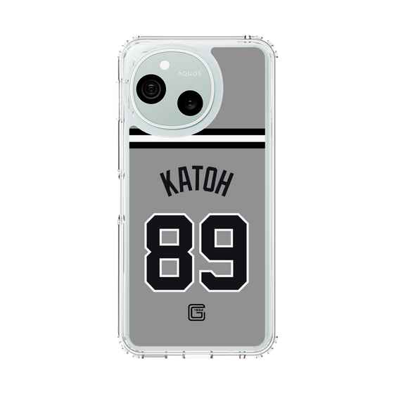 スリムプロテクションケース［ 読売ジャイアンツ - #89 KATOH - ビジター ］