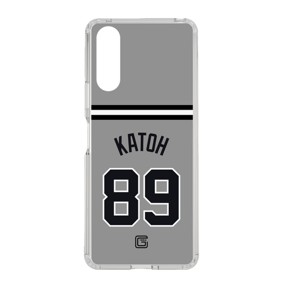 スリムプロテクションケース［ 読売ジャイアンツ - #89 KATOH - ビジター ］