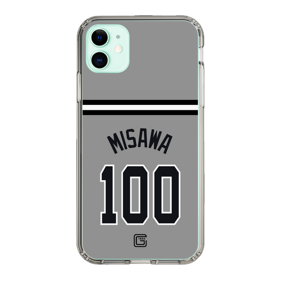 スリムプロテクションケース［ 読売ジャイアンツ - #100 MISAWA - ビジター ］