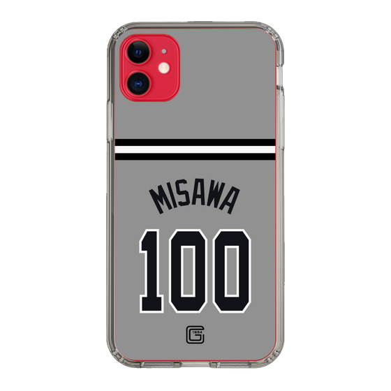 スリムプロテクションケース［ 読売ジャイアンツ - #100 MISAWA - ビジター ］