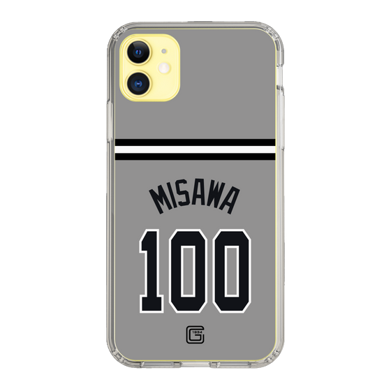 スリムプロテクションケース［ 読売ジャイアンツ - #100 MISAWA - ビジター ］