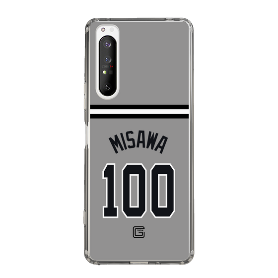 スリムプロテクションケース［ 読売ジャイアンツ - #100 MISAWA - ビジター ］