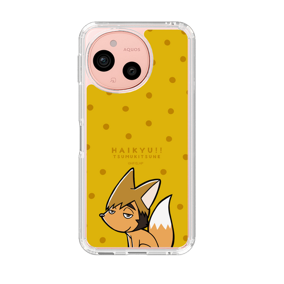 スリムプロテクションケース［ ハイキュー!! - ツムキツネ ］