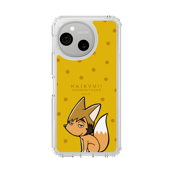 スリムプロテクションケース［ ハイキュー!! - ツムキツネ ］