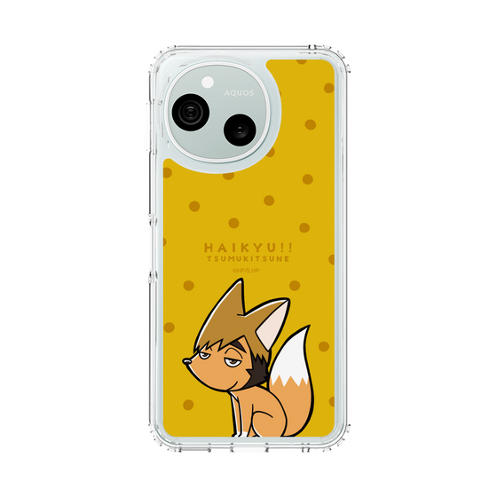 スリムプロテクションケース［ ハイキュー!! - ツムキツネ ］