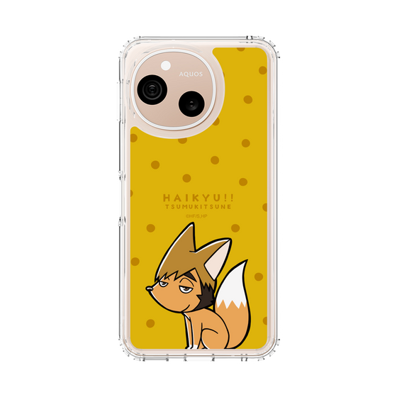 スリムプロテクションケース［ ハイキュー!! - ツムキツネ ］