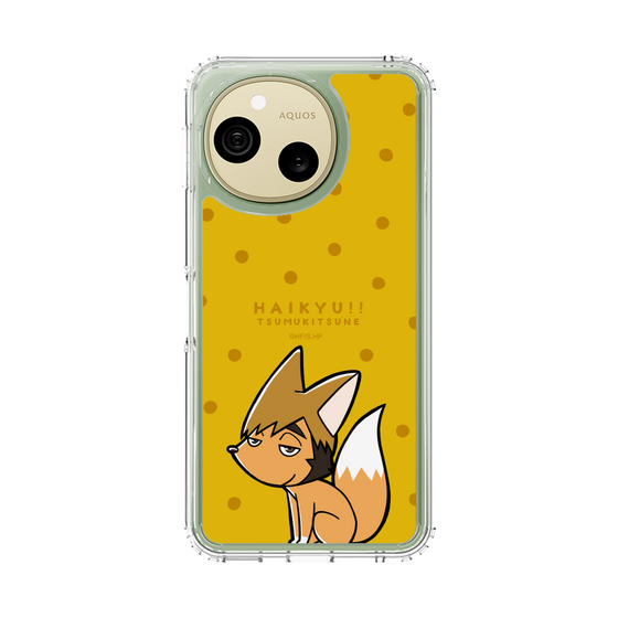 スリムプロテクションケース［ ハイキュー!! - ツムキツネ ］