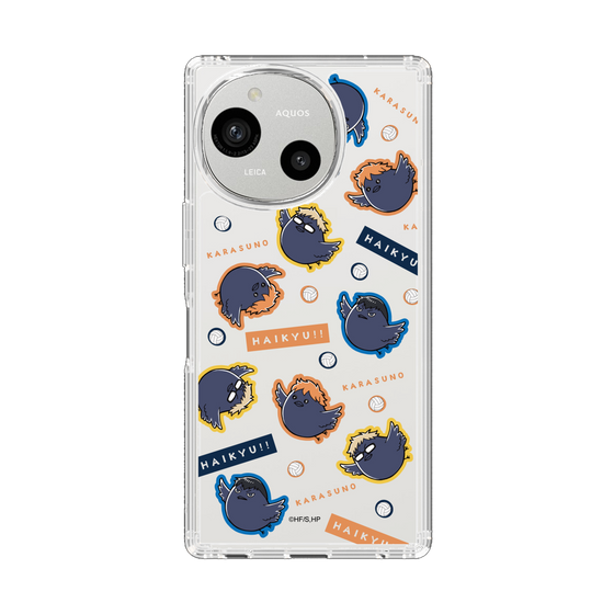 スリムプロテクションケース［ ハイキュー!! - マスコットキャラ - 烏野高校 ］