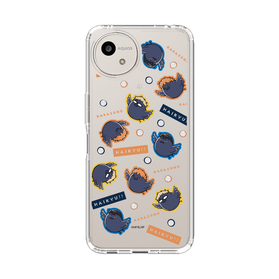 スリムプロテクションケース［ ハイキュー!! - マスコットキャラ - 烏野高校 ］