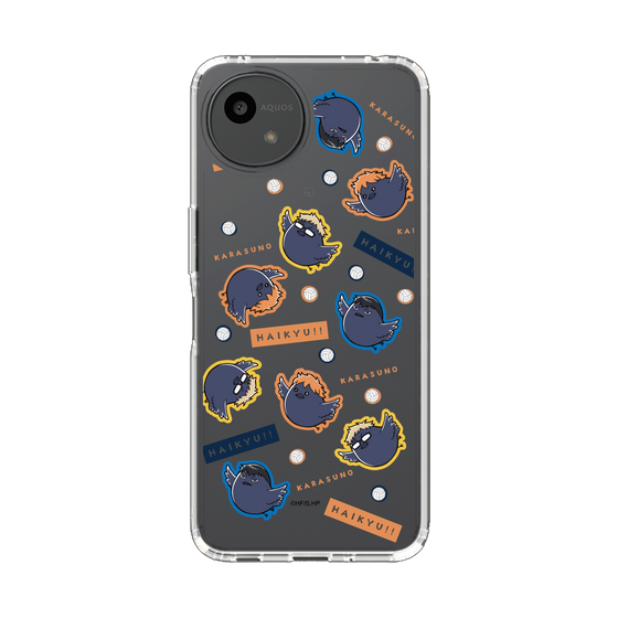 スリムプロテクションケース［ ハイキュー!! - マスコットキャラ - 烏野高校 ］