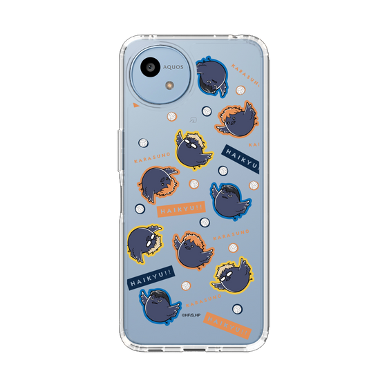 スリムプロテクションケース［ ハイキュー!! - マスコットキャラ - 烏野高校 ］