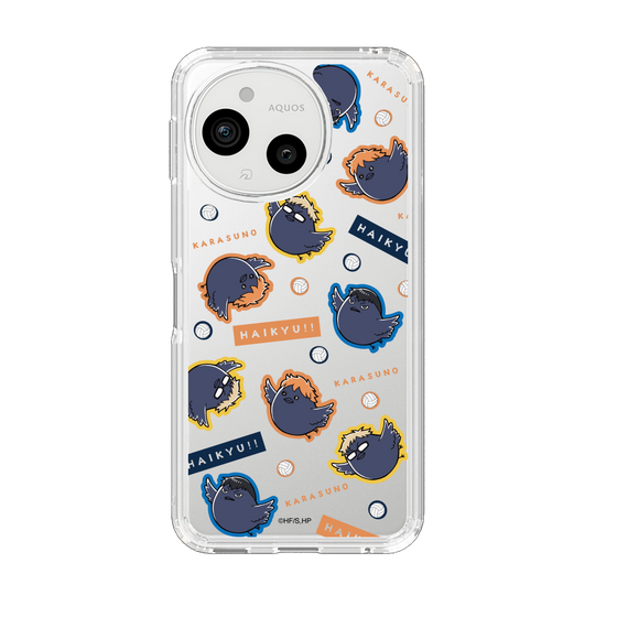 スリムプロテクションケース［ ハイキュー!! - マスコットキャラ - 烏野高校 ］