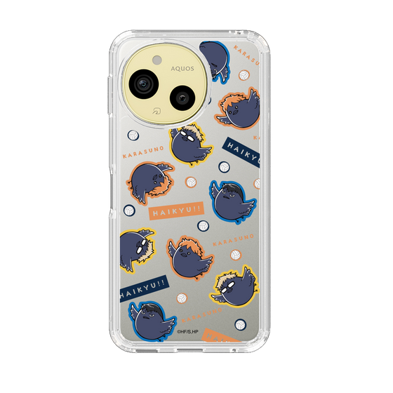 スリムプロテクションケース［ ハイキュー!! - マスコットキャラ - 烏野高校 ］