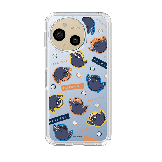 スリムプロテクションケース［ ハイキュー!! - マスコットキャラ - 烏野高校 ］