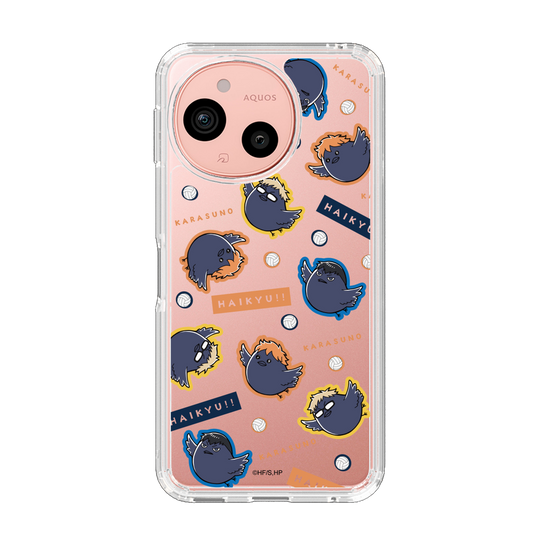 スリムプロテクションケース［ ハイキュー!! - マスコットキャラ - 烏野高校 ］