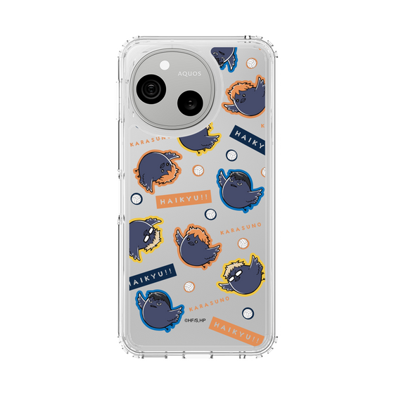 スリムプロテクションケース［ ハイキュー!! - マスコットキャラ - 烏野高校 ］