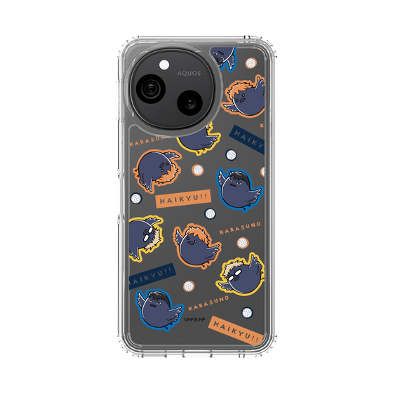 スリムプロテクションケース［ ハイキュー!! - マスコットキャラ - 烏野高校 ］