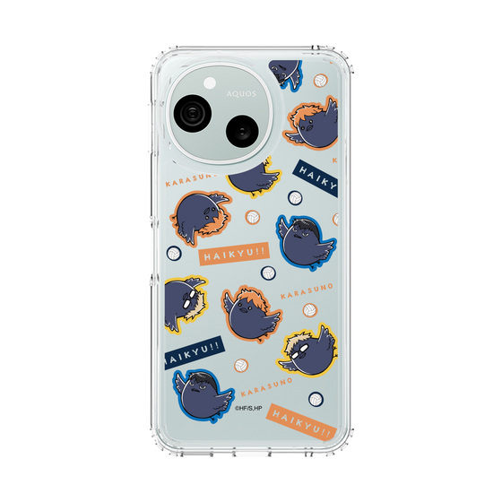 スリムプロテクションケース［ ハイキュー!! - マスコットキャラ - 烏野高校 ］