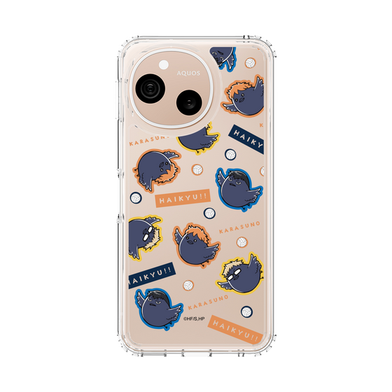 スリムプロテクションケース［ ハイキュー!! - マスコットキャラ - 烏野高校 ］