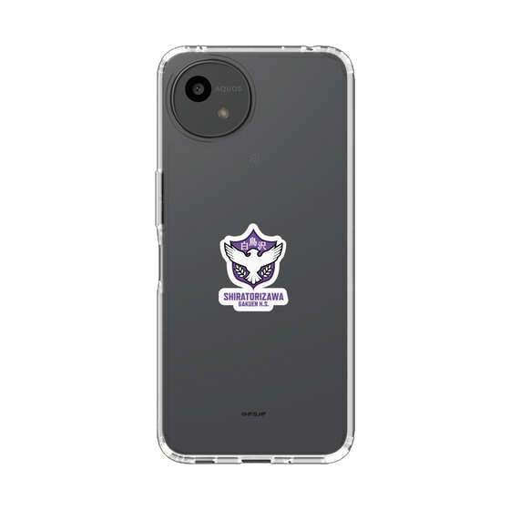 スリムプロテクションケース［ ハイキュー!! - スクールバッジ - 白鳥沢学園高校 ］