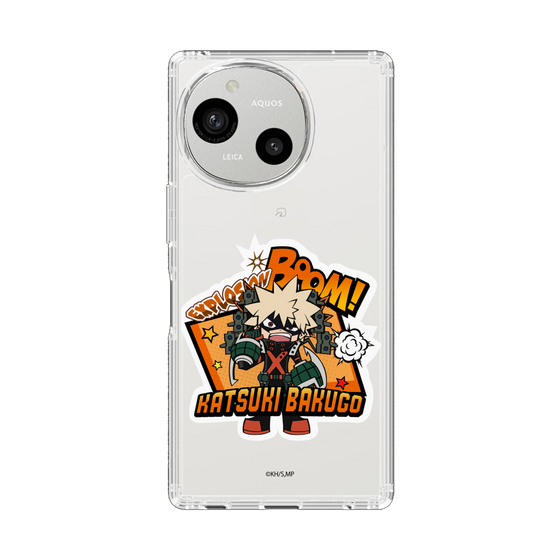 スリムプロテクションケース［ 僕のヒーローアカデミア - ミニキャラ - 爆豪 勝己 ］