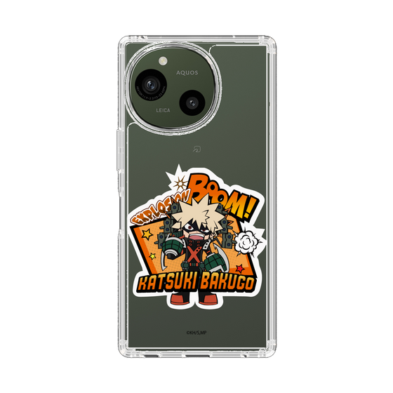 スリムプロテクションケース［ 僕のヒーローアカデミア - ミニキャラ - 爆豪 勝己 ］