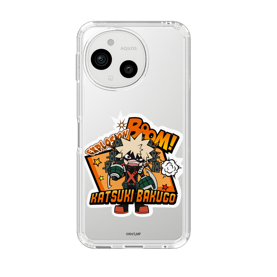 スリムプロテクションケース［ 僕のヒーローアカデミア - ミニキャラ - 爆豪 勝己 ］