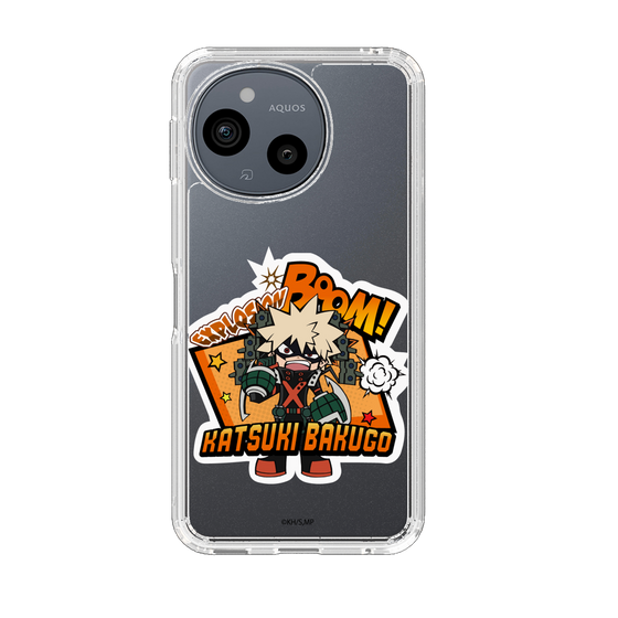 スリムプロテクションケース［ 僕のヒーローアカデミア - ミニキャラ - 爆豪 勝己 ］