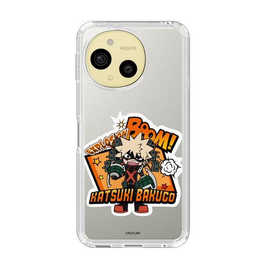 スリムプロテクションケース［ 僕のヒーローアカデミア - ミニキャラ - 爆豪 勝己 ］