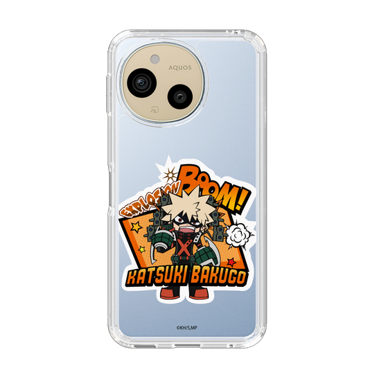 スリムプロテクションケース［ 僕のヒーローアカデミア - ミニキャラ - 爆豪 勝己 ］