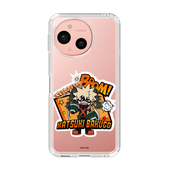 スリムプロテクションケース［ 僕のヒーローアカデミア - ミニキャラ - 爆豪 勝己 ］