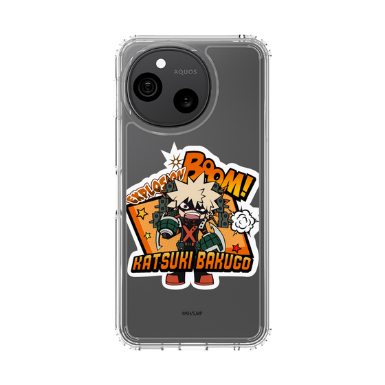 スリムプロテクションケース［ 僕のヒーローアカデミア - ミニキャラ - 爆豪 勝己 ］