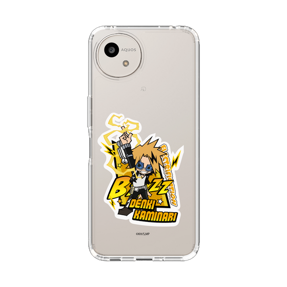 スリムプロテクションケース［ 僕のヒーローアカデミア - ミニキャラ - 上鳴 電気 ］