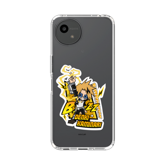 スリムプロテクションケース［ 僕のヒーローアカデミア - ミニキャラ - 上鳴 電気 ］