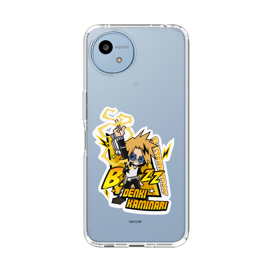 スリムプロテクションケース［ 僕のヒーローアカデミア - ミニキャラ - 上鳴 電気 ］