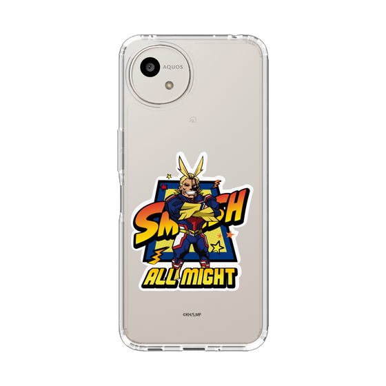 スリムプロテクションケース［ 僕のヒーローアカデミア - ミニキャラ - オールマイト ］