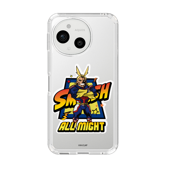 スリムプロテクションケース［ 僕のヒーローアカデミア - ミニキャラ - オールマイト ］
