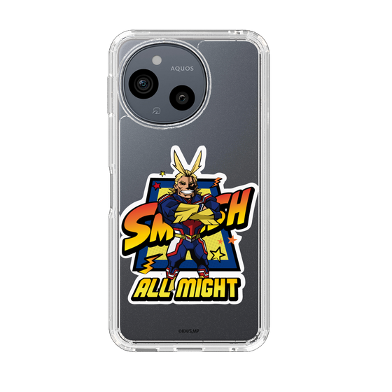 スリムプロテクションケース［ 僕のヒーローアカデミア - ミニキャラ - オールマイト ］