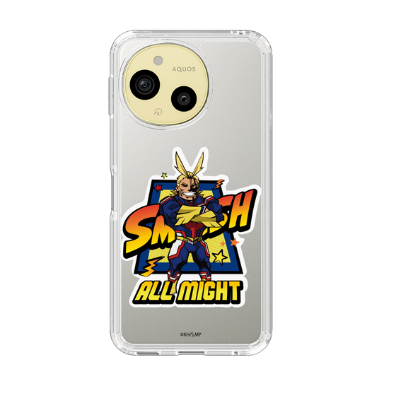 スリムプロテクションケース［ 僕のヒーローアカデミア - ミニキャラ - オールマイト ］