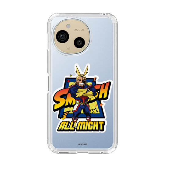 スリムプロテクションケース［ 僕のヒーローアカデミア - ミニキャラ - オールマイト ］