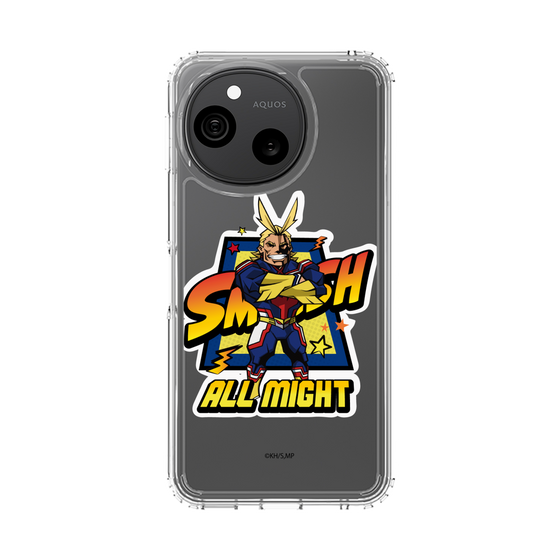 スリムプロテクションケース［ 僕のヒーローアカデミア - ミニキャラ - オールマイト ］