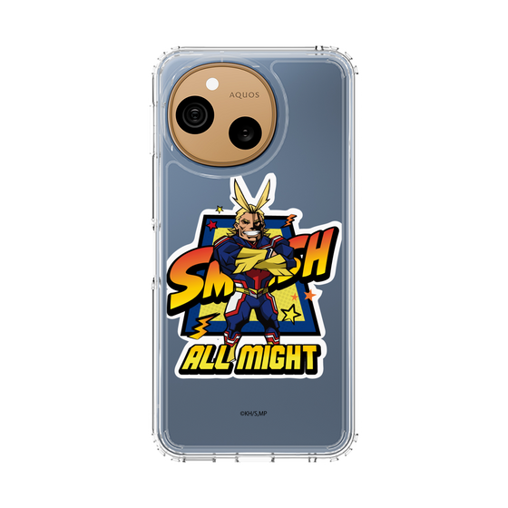 スリムプロテクションケース［ 僕のヒーローアカデミア - ミニキャラ - オールマイト ］