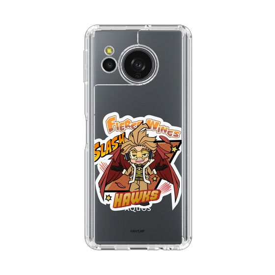 スリムプロテクションケース［ 僕のヒーローアカデミア - ミニキャラ - ホークス ］